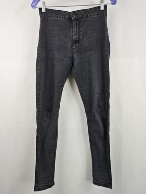 Cotton On Women's Charcoal Black High Rise Jegging Jeans, Sz 6